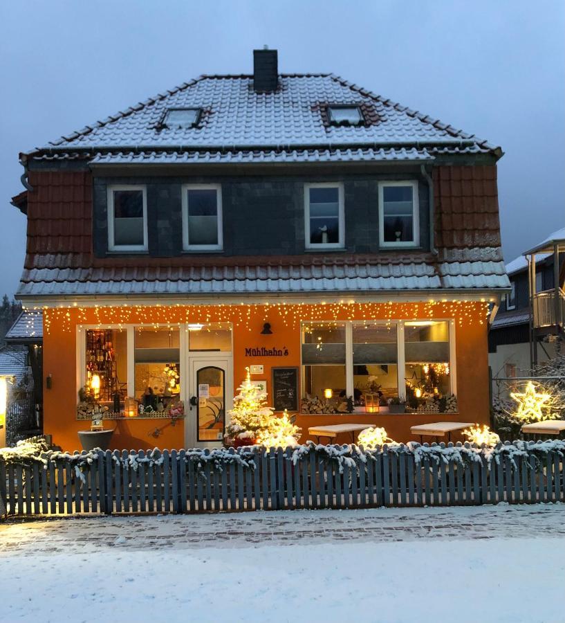 Pension Muehlhahn Schierke Buitenkant foto